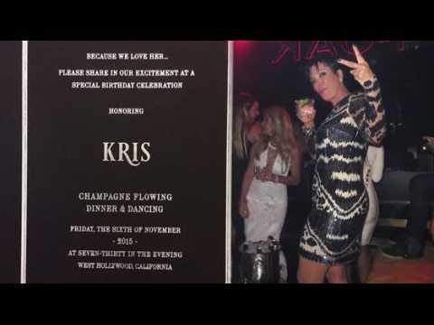 VIDEO : Kris Jenner's 60th Birthday Invitations Released! Get All the Details for the Momager's $2 m