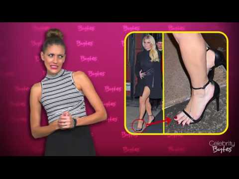 VIDEO : Jessica Simpson's Shoe Disaster!