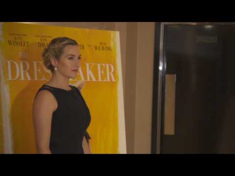 VIDEO : Kate Winslet Chats At 'The Dressmaker' Premiere In London
