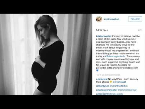 VIDEO : Kristin Cavallari Promotes Book Weeks Away From Her Third Baby