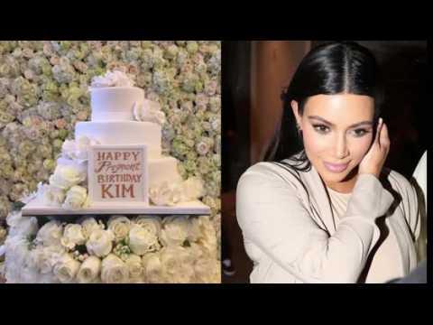 VIDEO : Kim Kardashian Enjoys Surprise 35th Pregnant Birthday Party