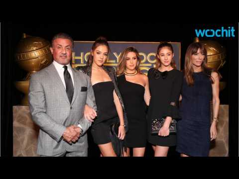 VIDEO : Can Sylvester Stallone's Daughters Bring Dates To The Golden Globes?