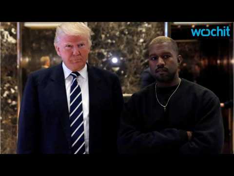 VIDEO : Kanye West Goes To The Trump Tower