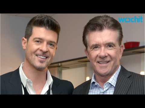 VIDEO : Robin Thicke Is Very Helpful In Wake Of Alan Thicke