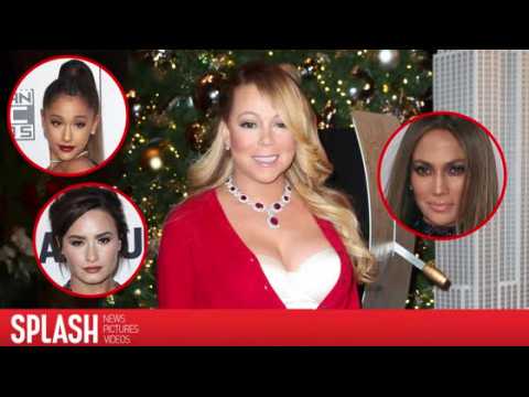 VIDEO : Mariah Carey Throws Shade at Ariana Grande, Demi Lovato and Jennifer Lopez