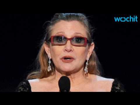 VIDEO : Carrie Fisher In ICU After Medical Emergency On Flight