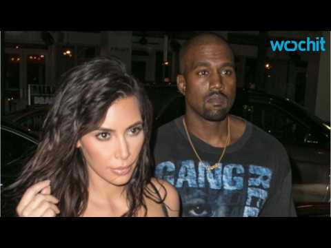 VIDEO : Kim Kardashian, Kanye West, & Kids Visit Donda West Grave