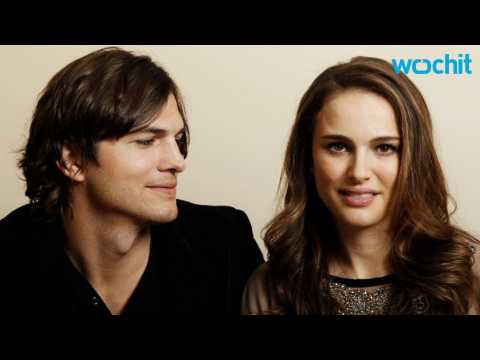 VIDEO : Ashton Kutcher ''Proud'' Of Natalie Portman Talking Gender Wage Gap