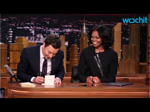 VIDEO : Michelle Obama Boosts 'Tonight Show' Ratings To All Time High