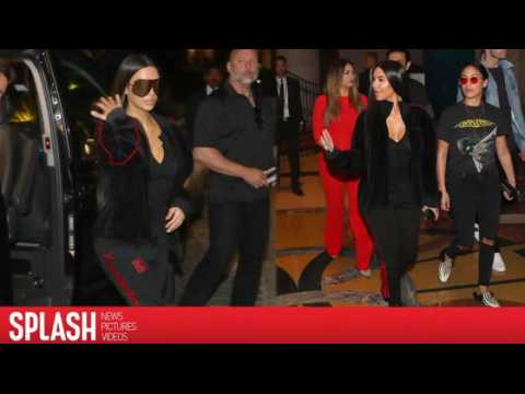 VIDEO : Kim Kardashian Arrives in Dubai, First International Trip Since Paris