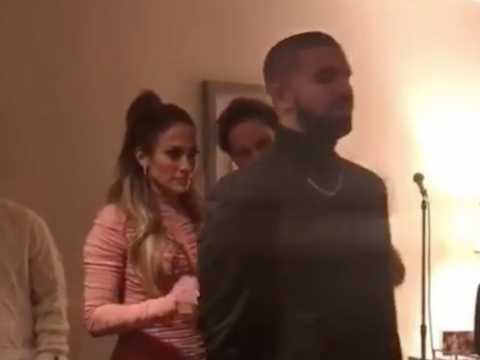 VIDEO : Jennifer Lopez : Drake lui tombe dans les bras sans filet !