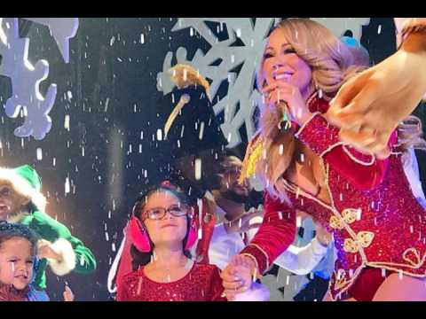 VIDEO : Problemas navideos para Mariah Carey