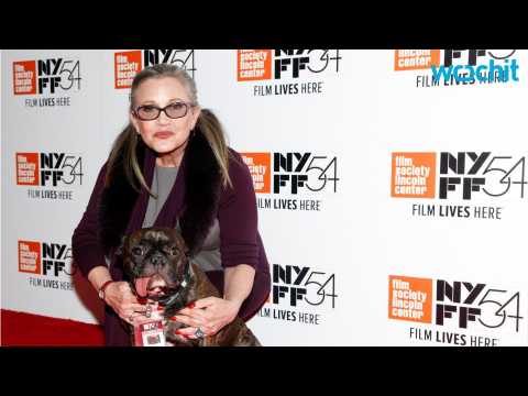 VIDEO : Carrie Fisher Receiving Worldwide Love After Heart Attack