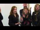 Isabelle Huppert reçoit le "French Cinema Award"