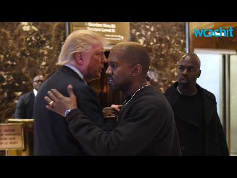 VIDEO : Kanye West Meets Trump
