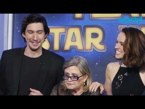 VIDEO : Adam Driver Talks Carrie Fisher On The Late Show