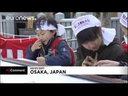 Un ábaco en un santuario japonés