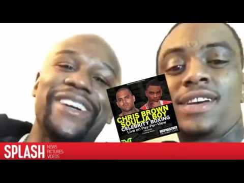 VIDEO : Soulja Boy Has Floyd Mayweather in his Corner For Chris Brown Fight