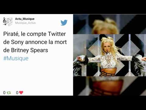 VIDEO : La fausse mort de Britney Spears annoncée par Sony