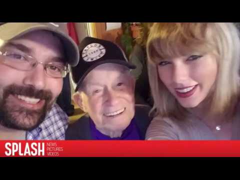 VIDEO : Taylor Swift rpand la joie et la bonne humeur chez un vtran de 96 ans