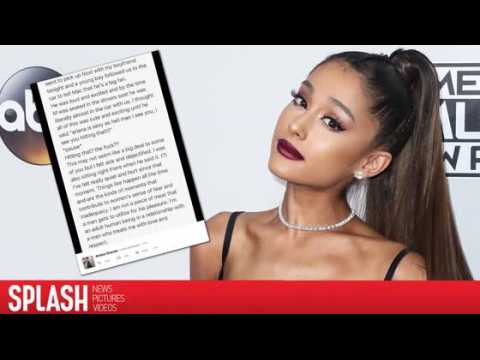 VIDEO : Ariana Grande Feels 'Sick and Objectified' By Male Fan's Comments