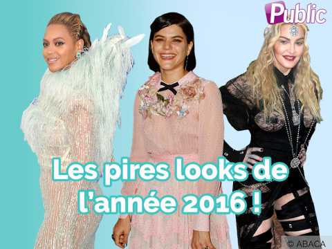 VIDEO : Vido : Les pires looks de 2016 !