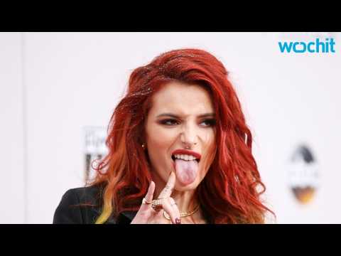 VIDEO : Bella Thorne Shows Off New Hair-Do
