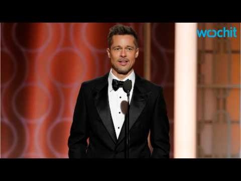 VIDEO : Brad Pitt Brings It Down With Surprise Golden Globes Appearance