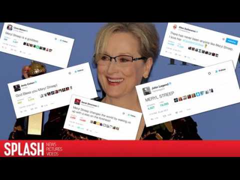VIDEO : Meryl Streep Praised By Peers For Her Anti-Trump Speech