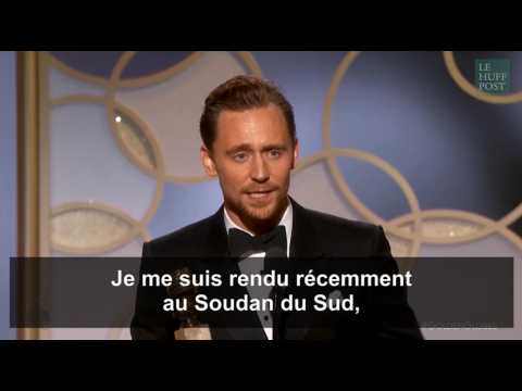 VIDEO : Le discours maladroit de Tom Hiddleston aux Golden Globes