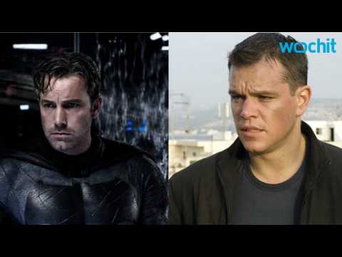 VIDEO : Is Matt Damon Jealous That Ben Affleck Is Batman?