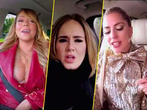 VIDEO : Mariah Carey, Adele et Lady Gaga dchirent tout dans le Carpool Karaoke de Nol !