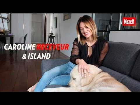 VIDEO : Caroline Receveur avec son chien Island
