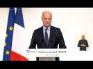 Le Ministre de l'éducation Jean-Michel Blanquer présente les mesures sanitaires pour la rentrée scolaire
