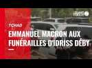 VIDÉO. Tchad : Emmanuel Macron aux funérailles du président Idriss Déby Itno