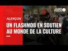 VIDEO. Alençon. Un flashmob pour soutenir le monde de la culture