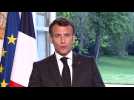 Emmanuel Macron s'adresse aux Français