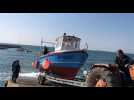 A Portivy, le bateau de pêche de P'tit Jo remis à l'eau