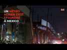 Les images de l'écroulement dramatique d'un métro aérien à Mexico