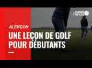 Leçon de golf à hippodrome d'Alençon