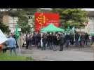 A Villefranche-de-Rourgue, manifestation au lycée agricole Beauregard