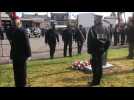 Hommage aux policiers décédés en service au commissariat d'Arras