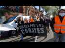 Faible mobilisation des lycéens d'Armentières lors de la manifestation pour le passage du bac en contrôle continu.