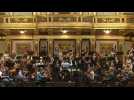 A Vienne, l'orchestre philharmonique est de retour