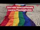 Rassemblement contre l'homophobie à Amiens le 17 mai