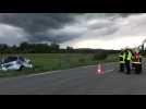 Accident entre le rond point Unilin et Douzy; Accident entre le rond-point Unilin et Douzy