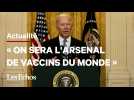 Joe Biden annonce l'envoi de 20 millions de doses de vaccins contre le Covid-19 à l'étranger