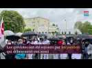 Journée de manifestation à l'hôpital Manchester