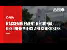 VIDÉO. Caen : rassemblement régional des infirmiers anesthésistes