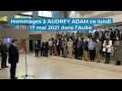 Hommages Audrey Adam dans l'Aube